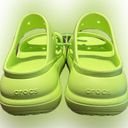 Crocs NWT  Unisex Classic Crush Sandal, Limeade, Size W10 M8 Photo 3