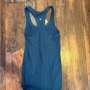 Lululemon  Women Solid Pewter Blue Swiftly Tech Racerback Seamless Tank Top 2 Photo 2