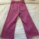 ZARA high waist marine straight pocket jeans pink Photo 1