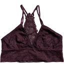 Aerie  Plum Purple Desert Lace Racerback Bralette Size Small 2862 Photo 1