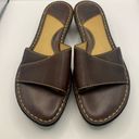 Born concept  BOC Women's Sandals Size 8M Strapped Brown Slip On EUC Photo 1