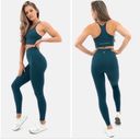 Balance Athletica Topaz Quartz Energy Leggings Teal Size M Photo 1