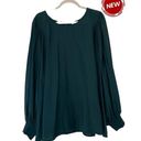 Ava & Viv  Green Long Sleeve Women's Blouse Plus Size 3X NWT | 9-5 Photo 0