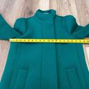 J.Crew  Factory Stadium Cocoon Coat Wool Green/Emerald Size 00 Photo 14