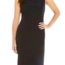 Karen Scott  Sleeveless knee-length dress black size 10 business office* Photo 0