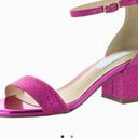 Betsey Johnson Betsy Johnson Fuscia Glitter Sandals Photo 1