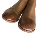 Frye  Claire Bootie Short Ankle Leather Boots Brown Distressed Women’s Size 9M Photo 7