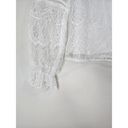 BB Dakota NWT  Smoke And Mirrors Lace White XS Nordstrom Blouse Photo 2