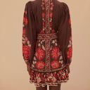 Farm Rio Gigi Tapestry Ruffle Mini Dress, Size M Photo 5