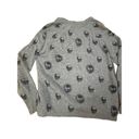 360 Cashmere  Skull Cashmere Riley Skull-Print Gray Cashmere Sweater size small 1 Photo 2