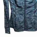 Old Navy  Space Dye Zip Up Athletic Jacket Blue Size Small Photo 1