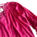 Ramy Brook  Maty Balloon Sleeve Blouse Top Shirt Flowy Fringe Size Large NWT Photo 5