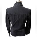 Apt. 9  Stretch Black Denim Hook Closure Jacket Size Medium Photo 1