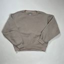 Everlane Sweater Women Small Beige Teddy Bear Pullover Crew Neck Cotton S Photo 0