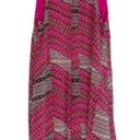 Sequin Hearts  Summer Dress Pink Black Mixed Print Sleeveless Casual Dress Small Photo 8