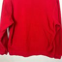 Disney Vintage  Winnie The Pooh Fleece Red Pullover Size Small Y2K era Sweater Photo 6