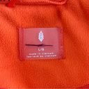 Free People FP MOVEMENT  Neon Orange Puffer Fleece Jacket Cropped Insulated Sz L Photo 8