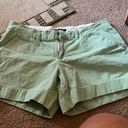 Dear John  green and white high rise stripe shorts 32 Photo 5