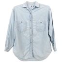 Calvin Klein  Jeans Denim Button Down Shirt Sz S Photo 0