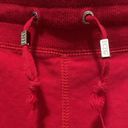 BCBGMAXAZRIA  Y2K Studded Low Rise Wide Leg Track Pants Red Size XL NWOT Photo 4