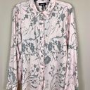 DKNY  Pink Long Sleeve Blouse Office Career Shirt Top Sz XL NWT Photo 0