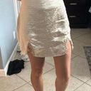 Champagne shiny Dress Gold Size M Photo 1