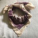 Forever 21  beige paisley scarf wrap bandana Photo 0