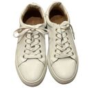 Jack Rogers  Women's Rory Sneaker White leather lace up Size 7 Photo 5