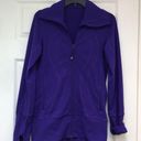 Lululemon  Purple Jacket-Size 6 Photo 0