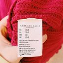 American Eagle OVERSIZED RED TUNIC SWEATER Photo 5