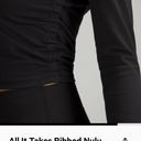 Lululemon -All It takes Ribbed Nulu Long-sleeved shirt Photo 1