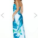 Hello Molly Impressive Girl Strapless Satin Maxi Dress Photo 2