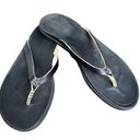 Olukai  Ho'opio Leather Women's Beach Flip Flops Sandals  9 Photo 0