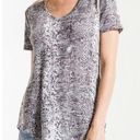 Z Supply  Snakeskin print vneck NWT Photo 0