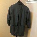 London Fog olive microfiber jacket sz medium Photo 2