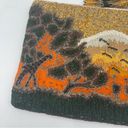 Anthropologie  Beaded Clutch African Savannah Giraffe Safari Travel Boho Tassel Photo 6