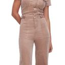 Good American  Palazzo Corduroy Jumpsuit Photo 0