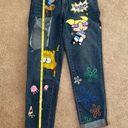 Talbots  Flawless Five Pocket Boyfriend Jeans Women’s‎ 4 Hand Painted Custom Photo 8