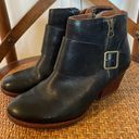 Kork-Ease  Morosita block heel full grain leather black booties size 6 Photo 11