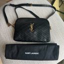 Saint Laurent  Gaby Zipped Pouch in Black Photo 3