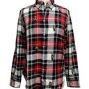 Polo  RALPH LAUREN Embroidered Teddy Bear size Large Women's Classic Plaid Shirt Photo 6