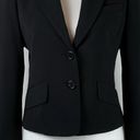 BCBGMAXAZRIA  Fitted Black Short Office Career Academia Jacket Blazer NWOT Photo 1