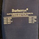 Burberry Vintage Burberrys Black Nova Check Wool Zip-In Liner For A Trench Coat Sz‎ 6 80s Photo 5