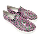 Crocs  Citilane Roka Purple Floral Slip On Sneaker Sz 11 Photo 7