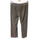 Juicy Couture  Size Small Grey Velour Slim Leg Pull On Track Pant Photo 4