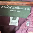 Eddie Bauer  Premium Burgundy Goose Down Puffer Coat Jacket Size Medium Photo 4