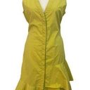 Natori josie  yellow a line sleeveless casual summer  dress size 14 Photo 0