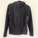 Lululemon Scuba Hoodie Light Cotton Fleece in Black Size 4 Photo 2