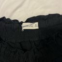 Abercrombie & Fitch  black linen shorts Photo 1