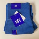 JoyLab Women's High-Rise Ribbed Seamless Bike Shorts 6" -  Blue S - NWT Photo 3